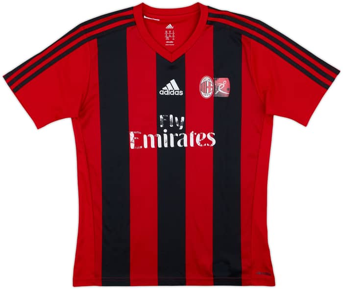 2014-15 AC Milan Academy adidas Training Shirt - 5/10 - (XL.Boys)