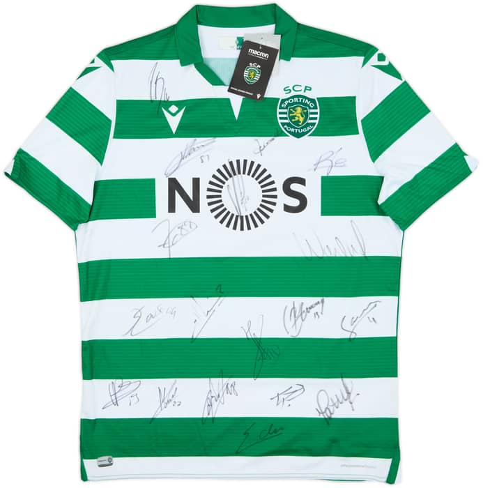 Camiseta de local firmada del Sporting CP 2019-20 (L)