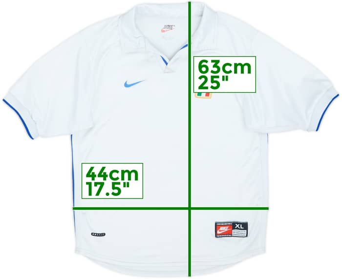 1997-98 Italy Away Shirt - 6/10 - (XL.Boys)