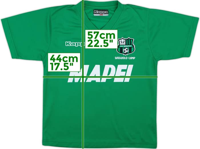 2015-16 Sassuolo Camp Kappa Training Shirt - 6/10 - (XS)