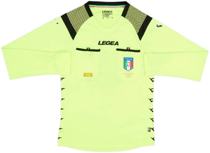 Camiseta Legea de árbitro de manga larga de Italia 2019-20 - 4/10 - (M)