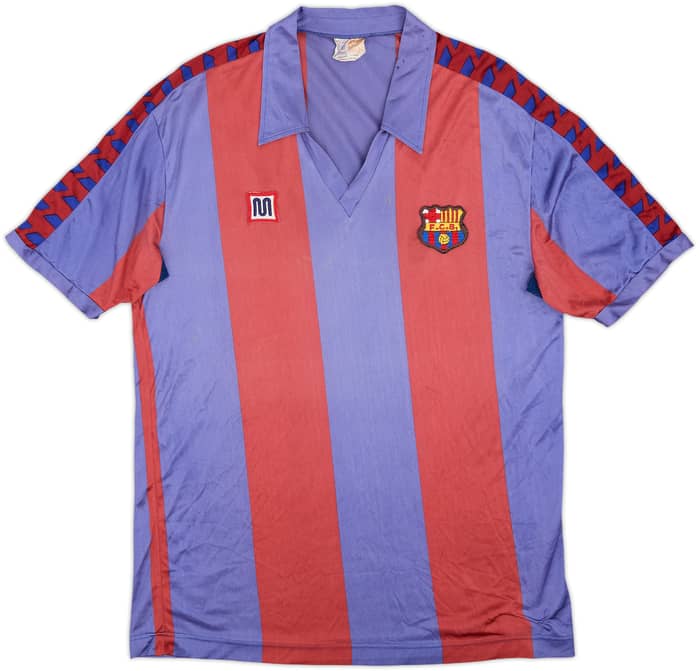 1984-89 Barcelona Home Shirt - 4/10 - (XL)