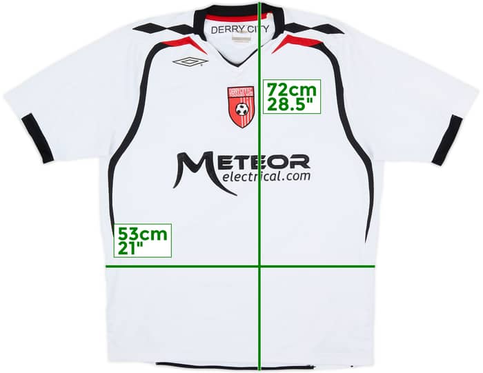 2007 Derry Ciy Away Shirt - 5/10 - (L)