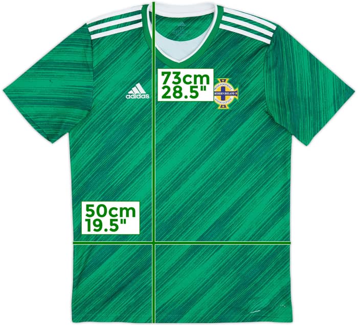 2020-22 Northern Ireland Home Shirt - 10/10 - (M)