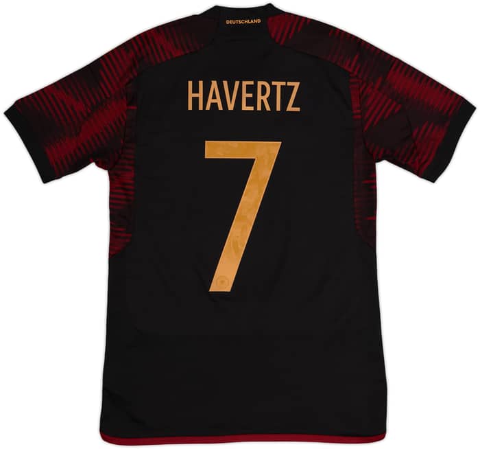 2022-23 Germany Away Shirt Havertz #7 - 9/10 - (S)
