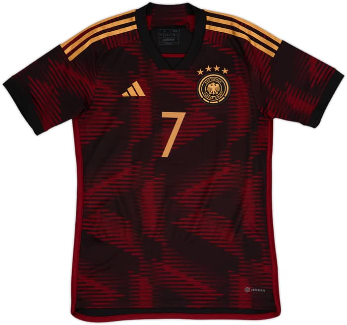 2022-23 Germany Away Shirt Havertz #7 - 9/10 - (S)