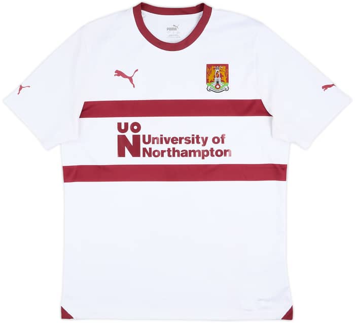 2023-24 Northampton Away Shirt - 10/10 - (L)