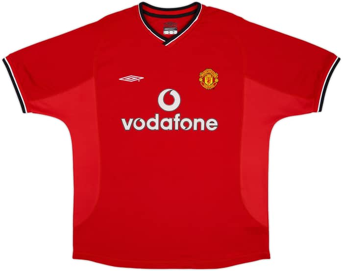 2000-02 Manchester United Home Shirt Keane #16 - 6/10 - (L)