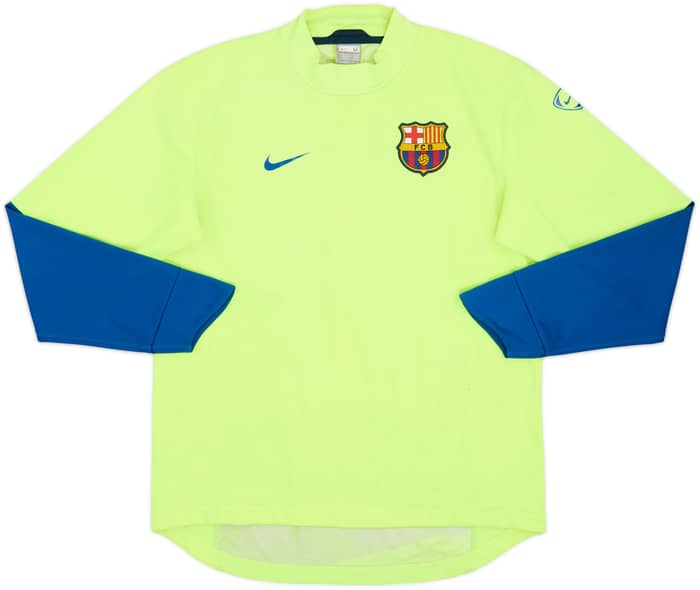 2009-10 Barcelona Nike Drill Top - 8/10 - (M)