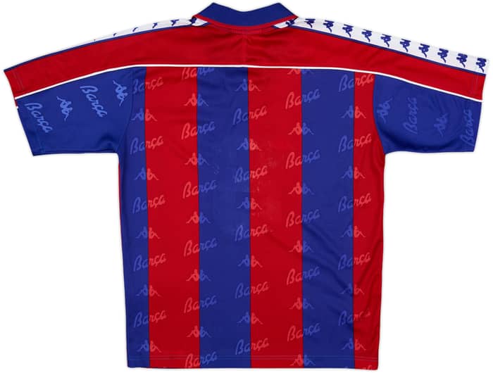 1992-95 Barcelona Home Shirt - 8/10 - (L.Boys)
