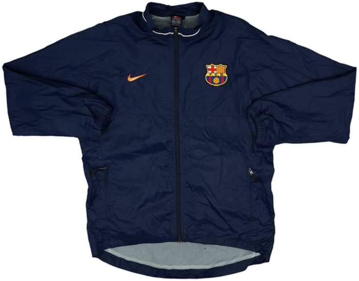 1999-00 Barcelona Nike Hooded Rain Jacket - 6/10 - (M)
