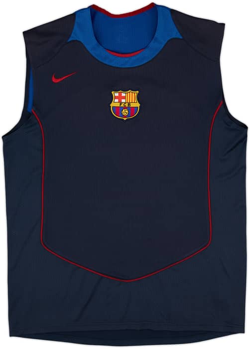 2005-06 Barcelona Nike Training Vest - 8/10 - (L)