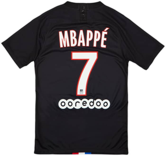 2019-20 Paris Saint-Germain Fourth Shirt Mbappe #7 - 10/10 - (XS)