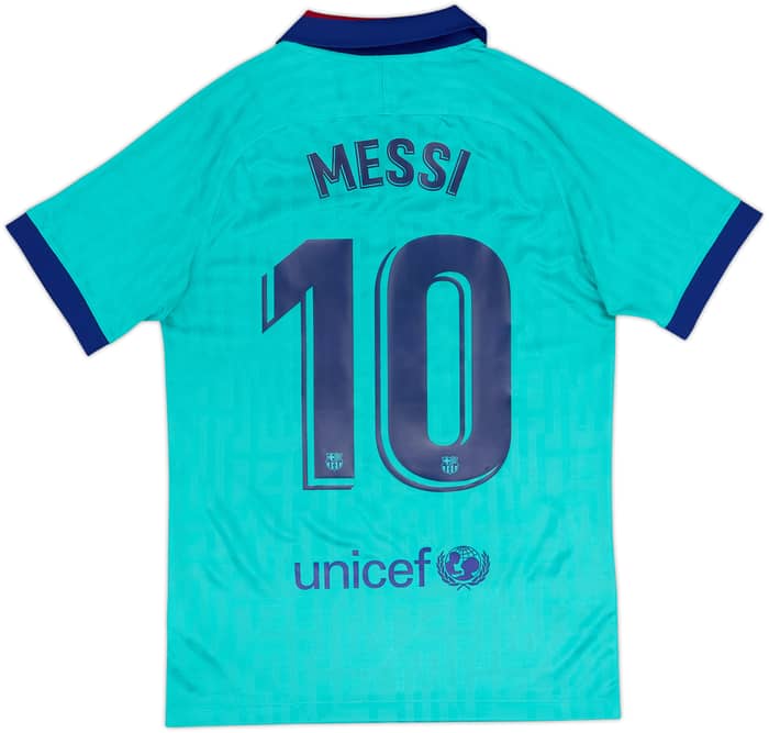 2019-20 Barcelona Third CL Shirt Messi #10 - 8/10 - (S)