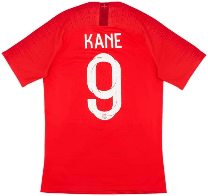 Camiseta auténtica de visitante de Inglaterra 2018-19 Kane #9 - 9/10 - (S)