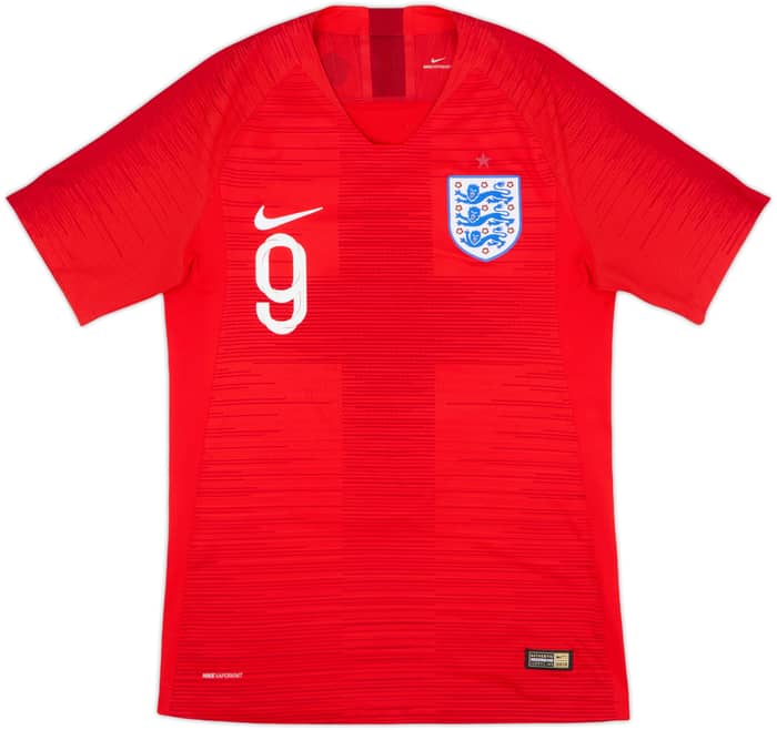 Camiseta auténtica de visitante de Inglaterra 2018-19 Kane #9 - 9/10 - (S)