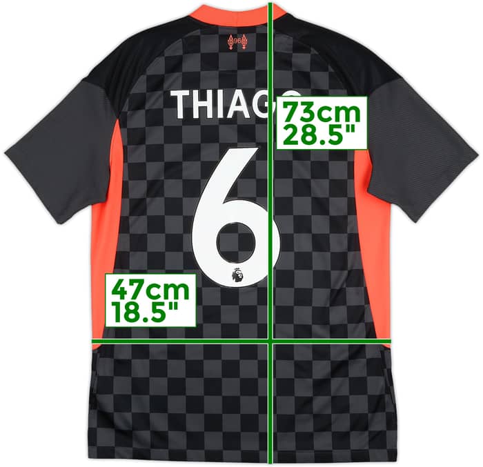 2020-21 Liverpool Third Shirt Thiago #6 - 9/10 - (M)