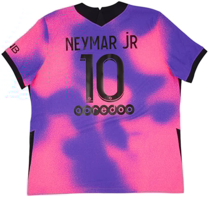 2020-21 Paris Saint-Germain Authentic Fourth Shirt Neymar Jr #10 - 10/10 - (XXL)