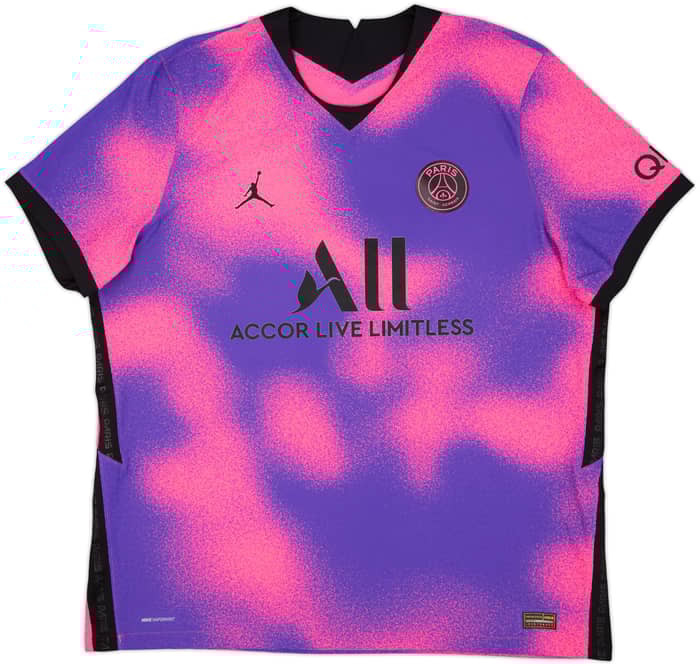 2020-21 Paris Saint-Germain Authentic Fourth Shirt Neymar Jr #10 - 10/10 - (XXL)