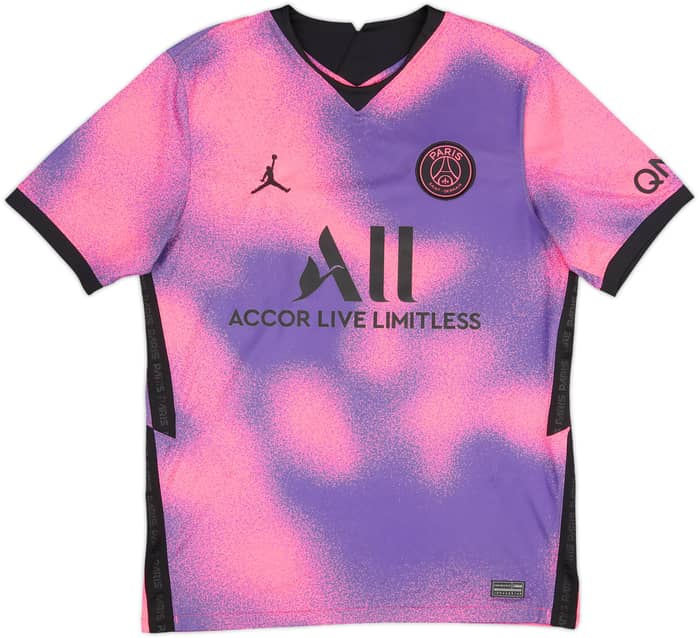 Camiseta de la cuarta equipación del Paris Saint-Germain 2020-21 Mbappe #7 - 9/10 - (M)