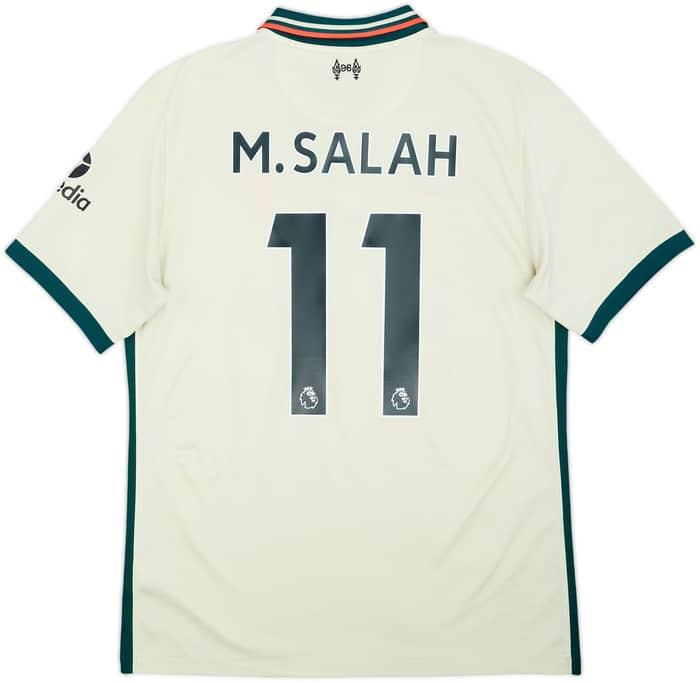 2021-22 Liverpool Away Shirt M.Salah #11 - 8/10 - (M)