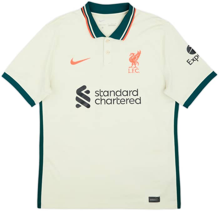 2021-22 Liverpool Away Shirt M.Salah #11 - 8/10 - (M)