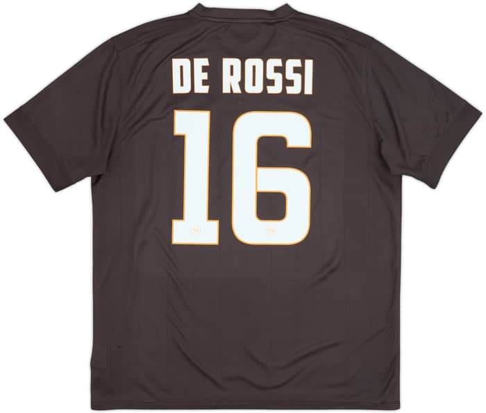 2014-15 Roma Third Shirt De Rossi #16 - 9/10 - (XL)