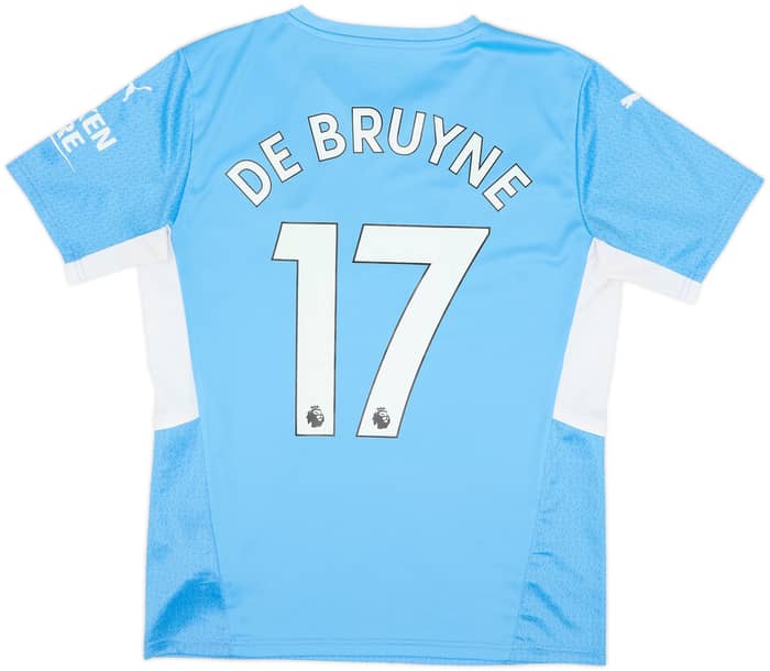 2021-22 Manchester City Camiseta Local De Bruyne #17 - 9/10 - (M)