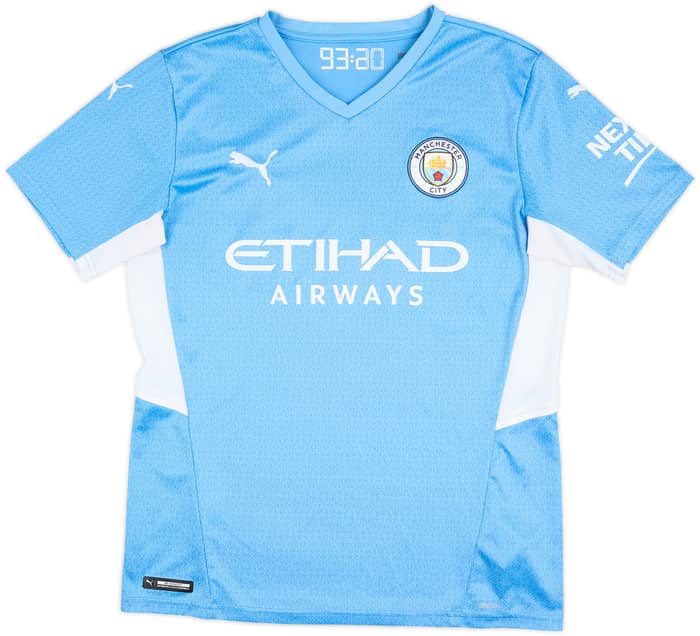 2021-22 Manchester City Camiseta Local De Bruyne #17 - 9/10 - (M)