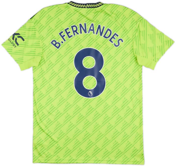 2022-23 Manchester United Third Shirt B.Fernandes #8 - 10/10 - (M)