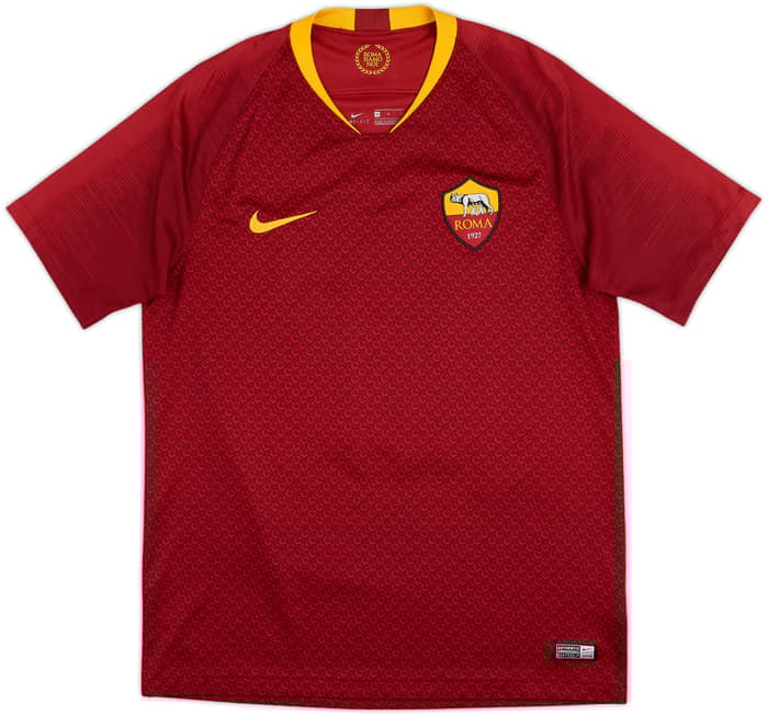 2018-19 Roma Home Shirt De Rossi #16 - 9/10 - (M)