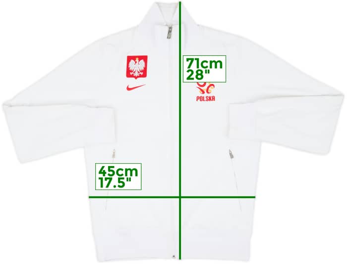 2012-13 Poland Chaqueta de chándal Nike - 6/10 - (S)