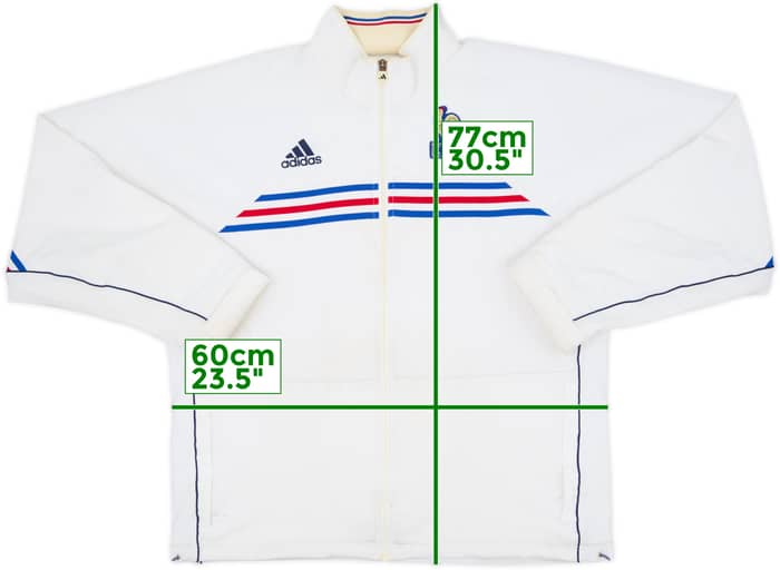 1998-99 France adidas Track Jacket - 7/10 - (M/L)