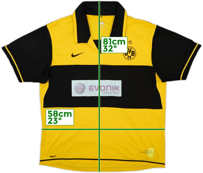 2007-08 Borussia Dortmund Home Shirt - 6/10 - (XL)