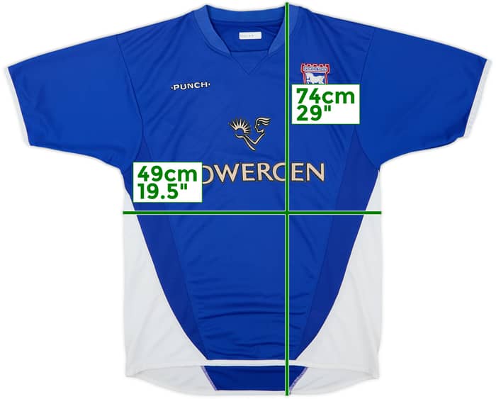 2003-05 Ipswich Home Shirt - 7/10 - (M)
