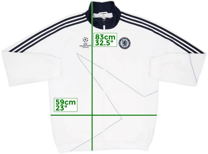 2009-10 Chelsea adidas CL Track Jacket - 8/10 - (L/XL)