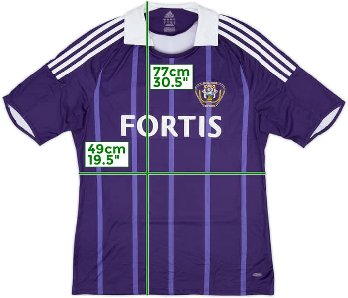 2008-09 Anderlecht Centenary Away Shirt - 5/10 - (L)