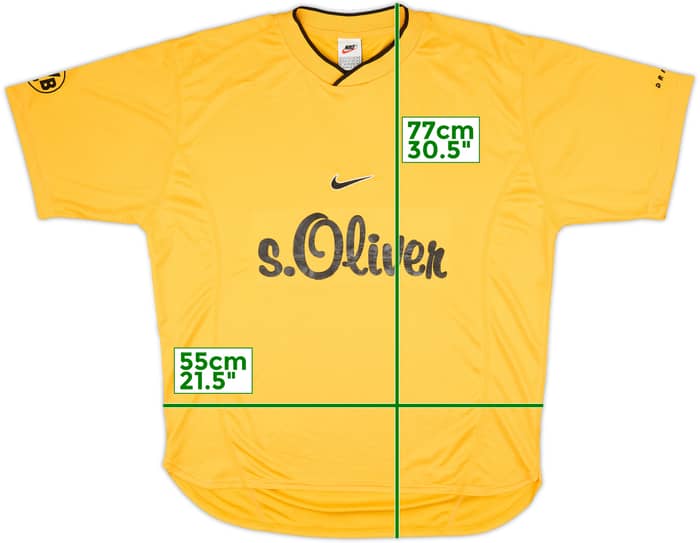 1998-00 Borussia Dortmund Nike Training Shirt - 6/10 - (XL)