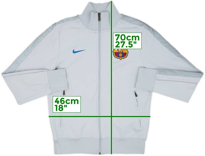 2011-12 Barcelona Nike Track Jacket - 9/10 - (S)