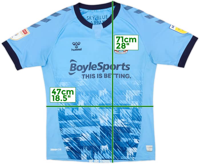 2020-21 Coventry Home Shirt - 8/10 - (M)