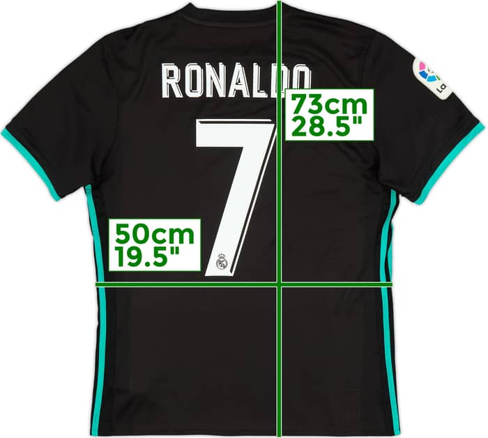 2017-18 Real Madrid Away Shirt Ronaldo #7 - 6/10 - (M)