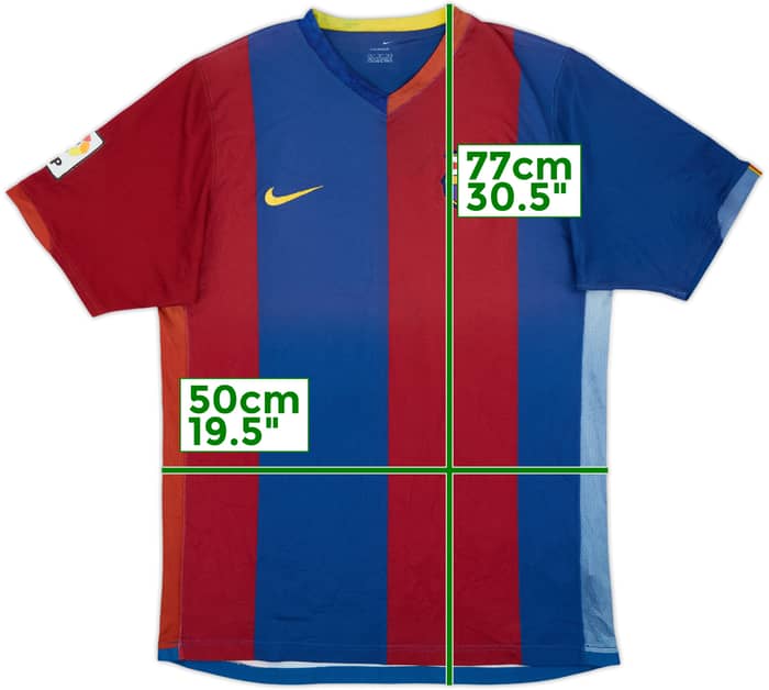 2006-07 Barcelona Camiseta Local - 5/10 - (M)