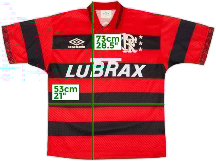 1994-95 Flamengo Centenary Home Shirt - 9/10 - (XL)