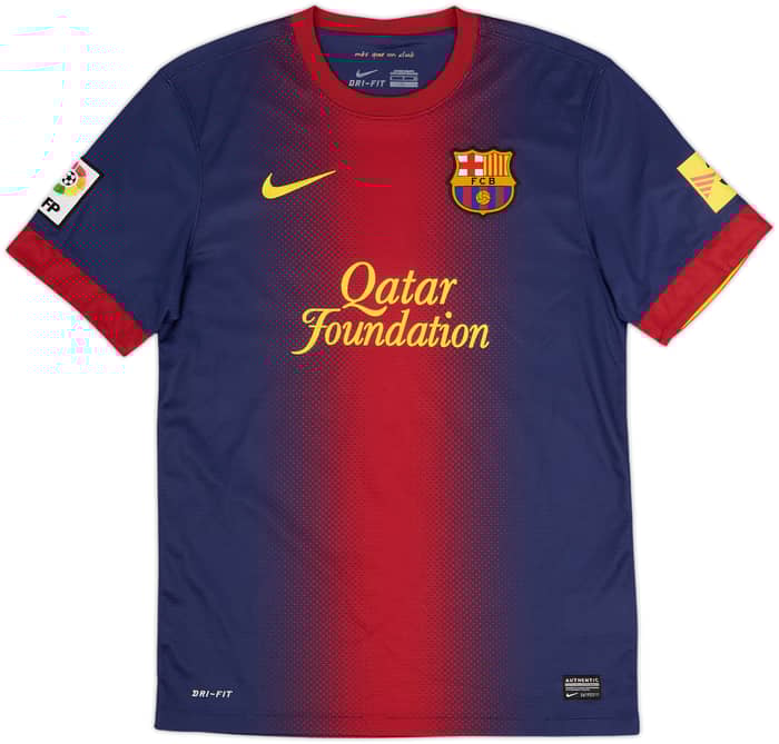 2012-13 Barcelona Home Shirt - 6/10 - (S)