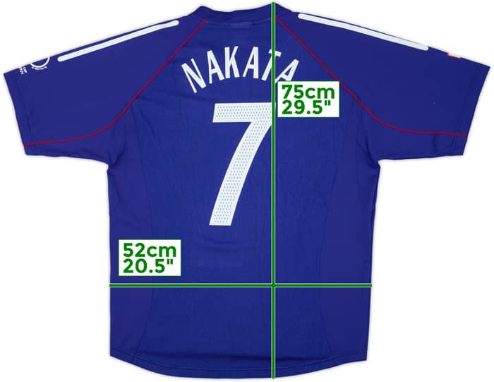 2002-04 Japan Home Shirt Nakata #7 - 6/10 - (M)