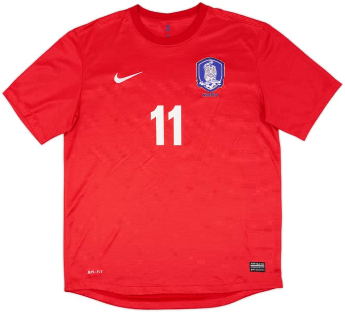 2012-13 South Korea Home Shirt SON Heungmin #11 - 8/10 - (XL)