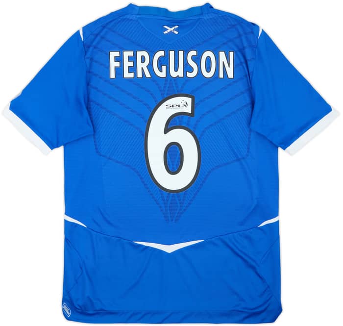 2008-09 Rangers Home Shirt Ferguson #6 - 6/10 - (M)