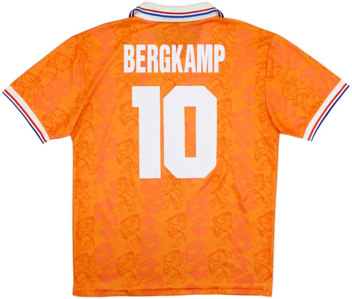1994 Netherlands Home Shirt Bergkamp #10 - 6/10 - (L)
