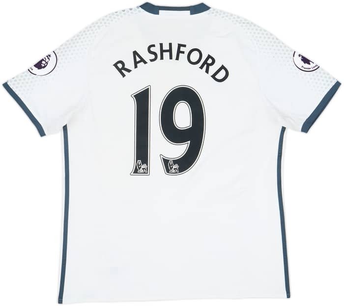 2016-17 Manchester United Third Shirt Rashford #19 - 5/10 - (L)