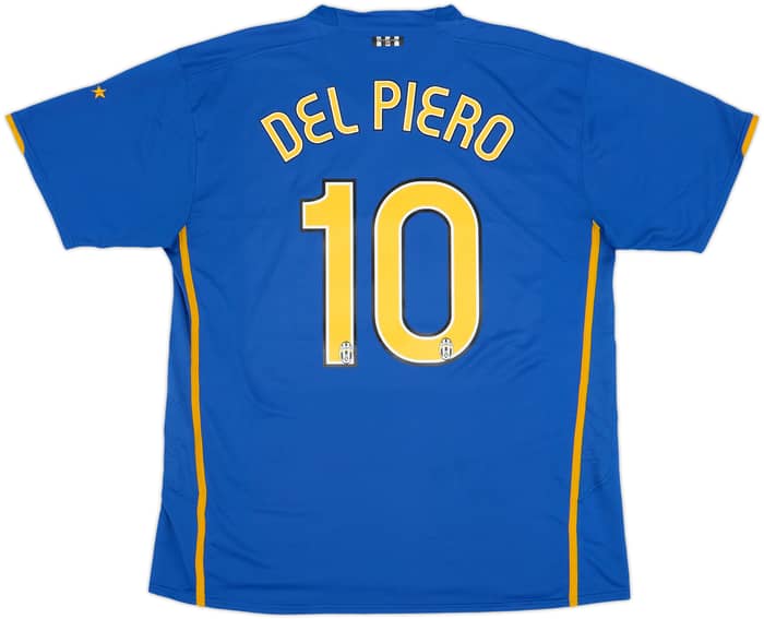 Camiseta de visitante de la Juventus 2007-08 Del Piero #10 - 7/10 - (XXL)